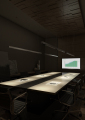 Imagem Alta resolução - Sala de Reuniões Iluminação Pontual