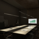 Imagem Alta resolução - Sala de Reuniões Iluminação Pontual