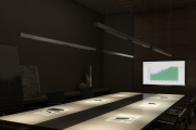 Imagem Alta resolução - Sala de Reuniões Iluminação Pontual