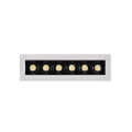 Everglow de embutir 6x 2,1W
