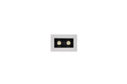 Everglow de embutir 2x 2,1W