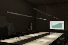 Imagem Alta resolução - Sala de Reuniões Iluminação Pontual