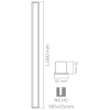 medidas-filleto-arandela-20W