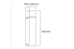 650mm