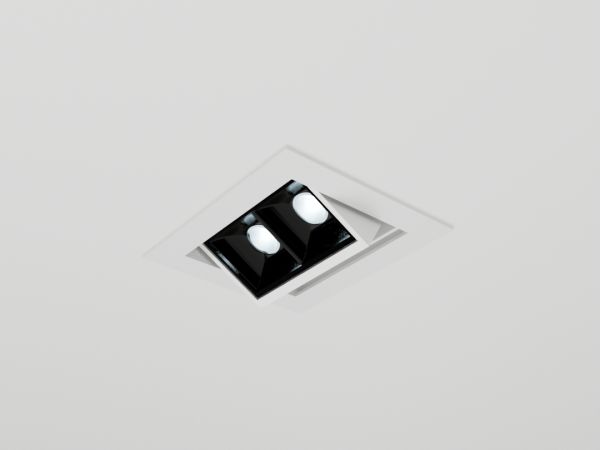 Everglow Direcionável com Borda 02 LEDs (5,1W)
