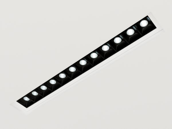 Everglow Fixa sem Borda Recuado 12 LEDs (26W)