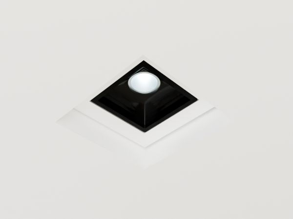 Everglow Fixa sem Borda Recuado 01 LED (3W)