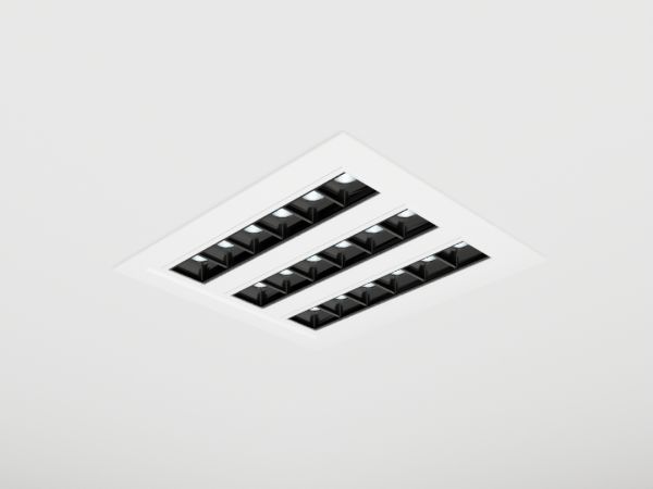 Everglow Fixa com Borda Tripla 18 LEDs (40,5W)