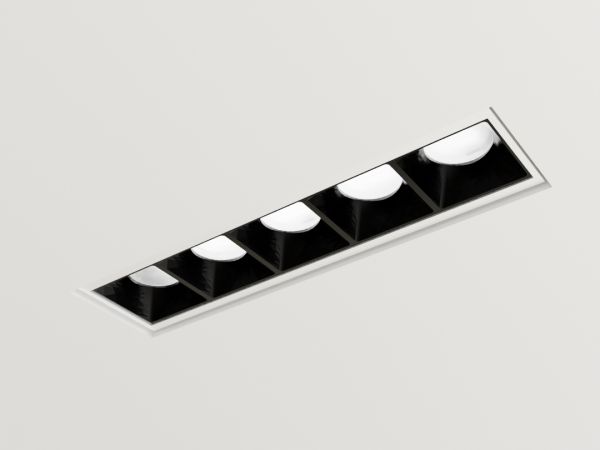 Everglow Fixa sem Borda UltraWide 5 LEDs (12W)